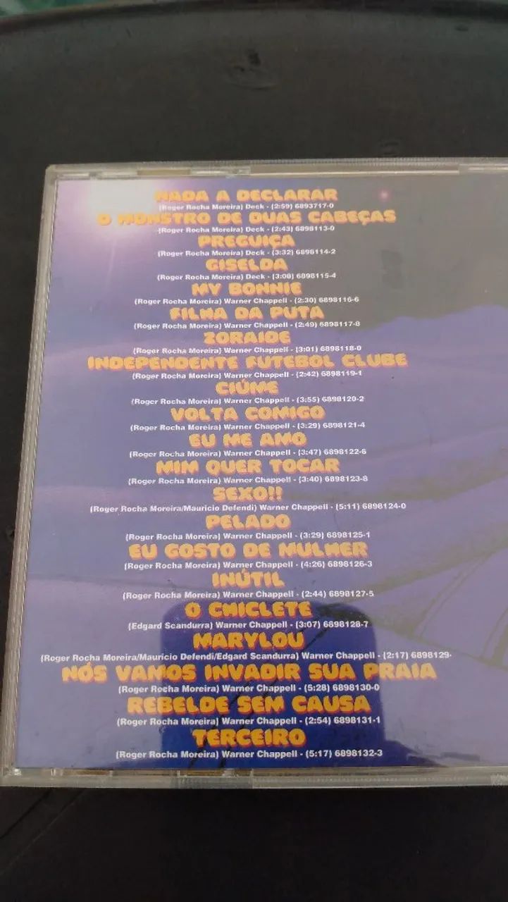 Cd original ultraje a rigor ótimo estado.  - Foto 3