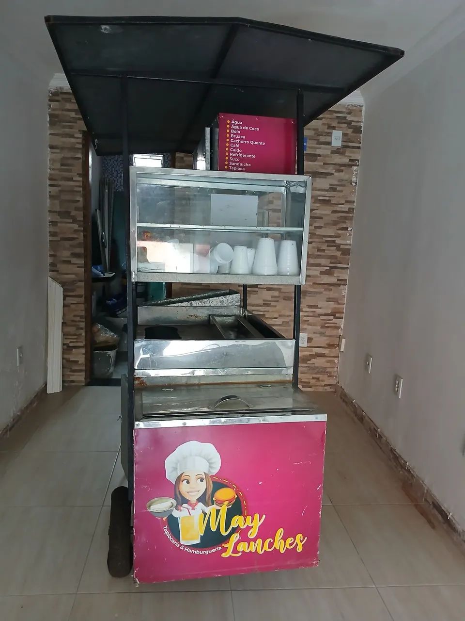 Vendo Carrinho de Lanches 