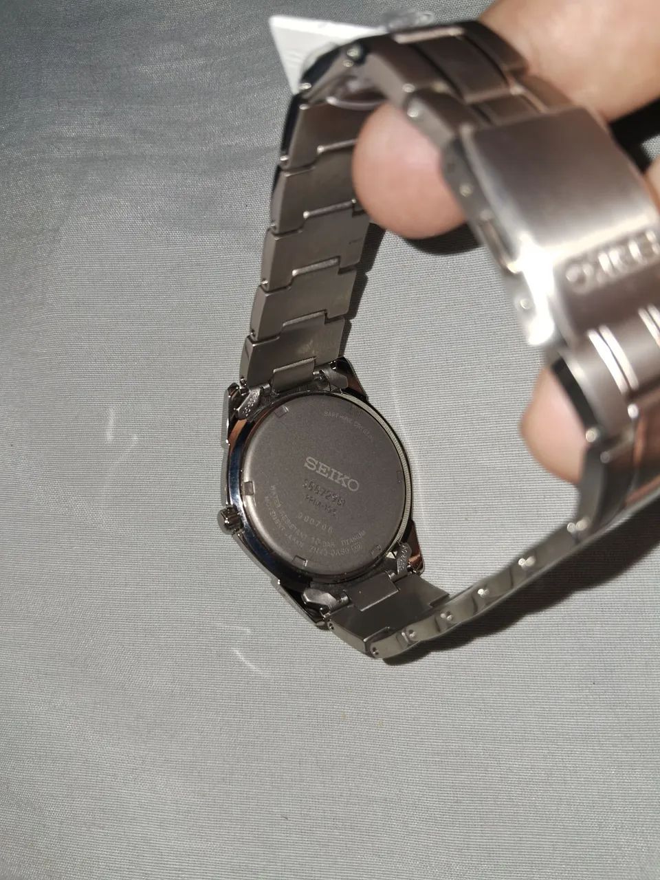 Relogio seiko titanium sapphire  - Foto 4