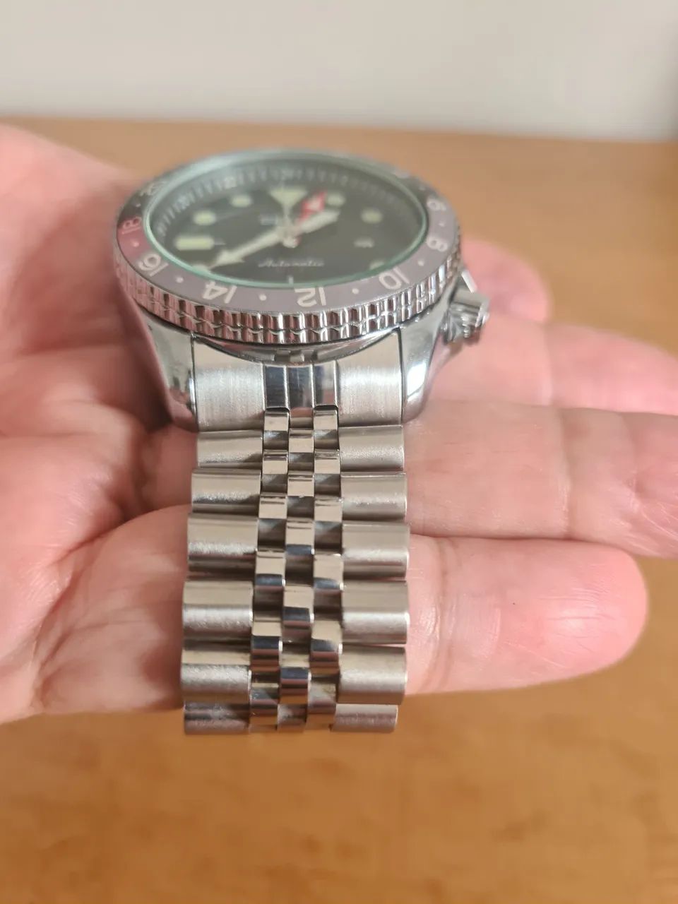 RELÓGIO GMT AUTOMÁTICO - 42 mm - Foto 3
