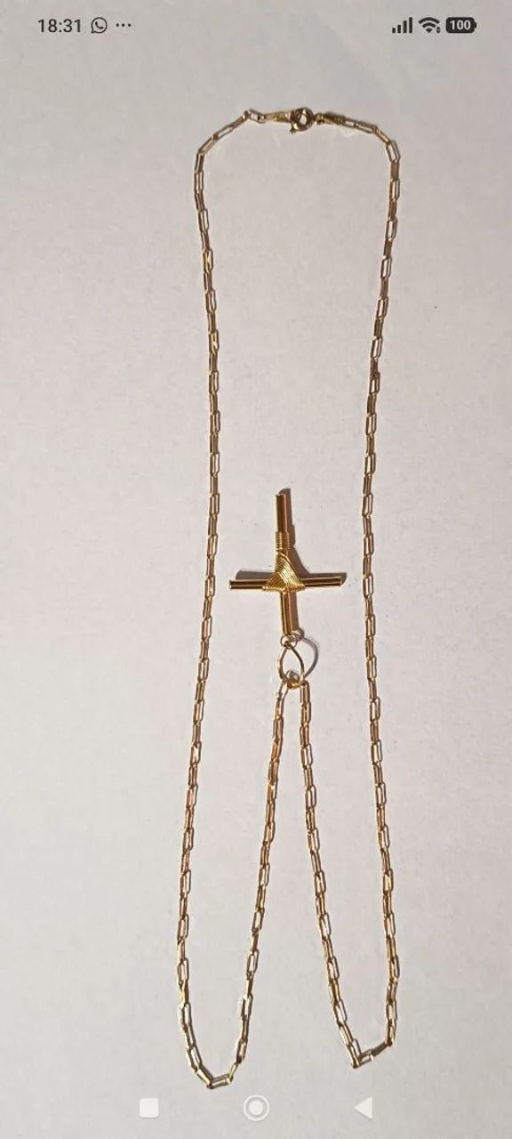 Corrente em ouro 18 5 g ramas - Foto 2
