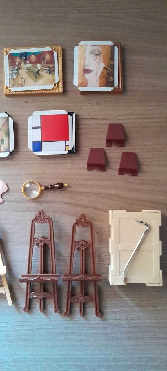Zuru Mini Brands Create Masterpieces- Kit com Quadros e Acessórios  - Foto 4