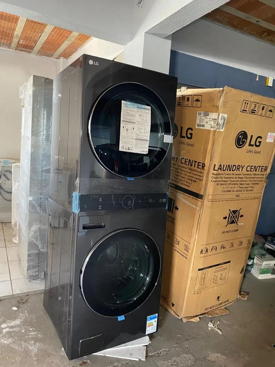 Lava e seca LG 17 kilos inox - Foto 4