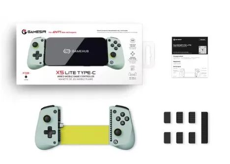 Controle GameSir X5 Lite para Android, iPhone 16/15, iPad mini