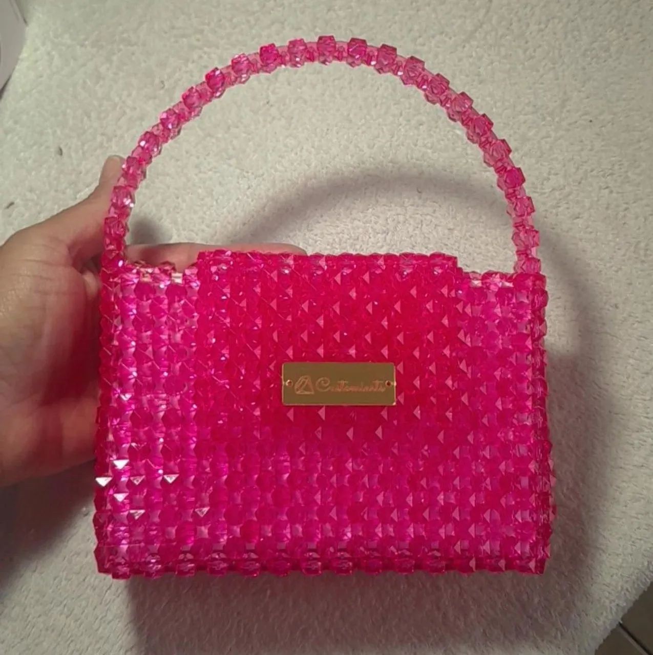 Bolsa de cristal acrílico  - Foto 3