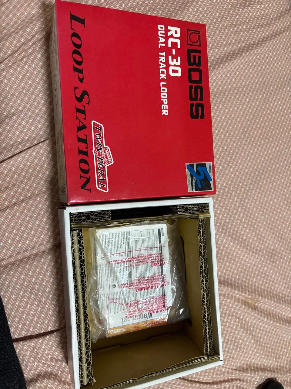 Pedal de loop Boss RC-30 - OPORTUNIDADE - Foto 4