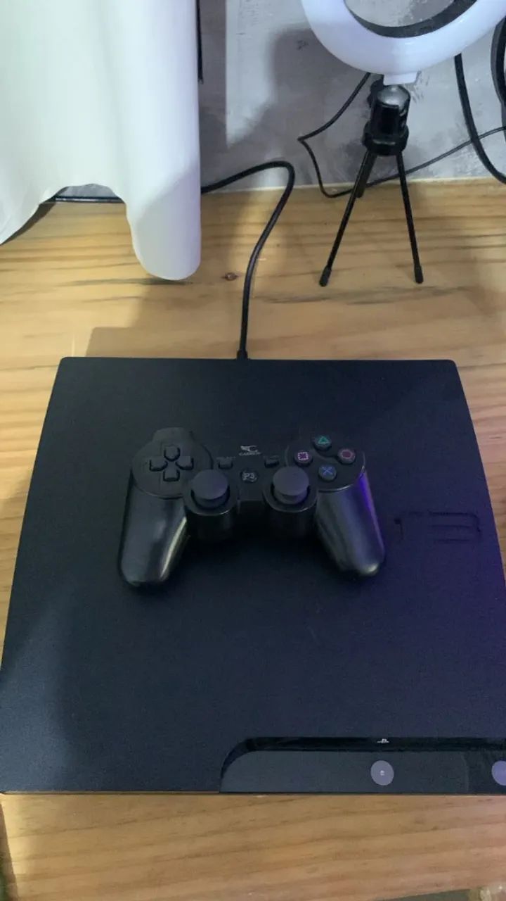 PS3 com controle - Foto 3