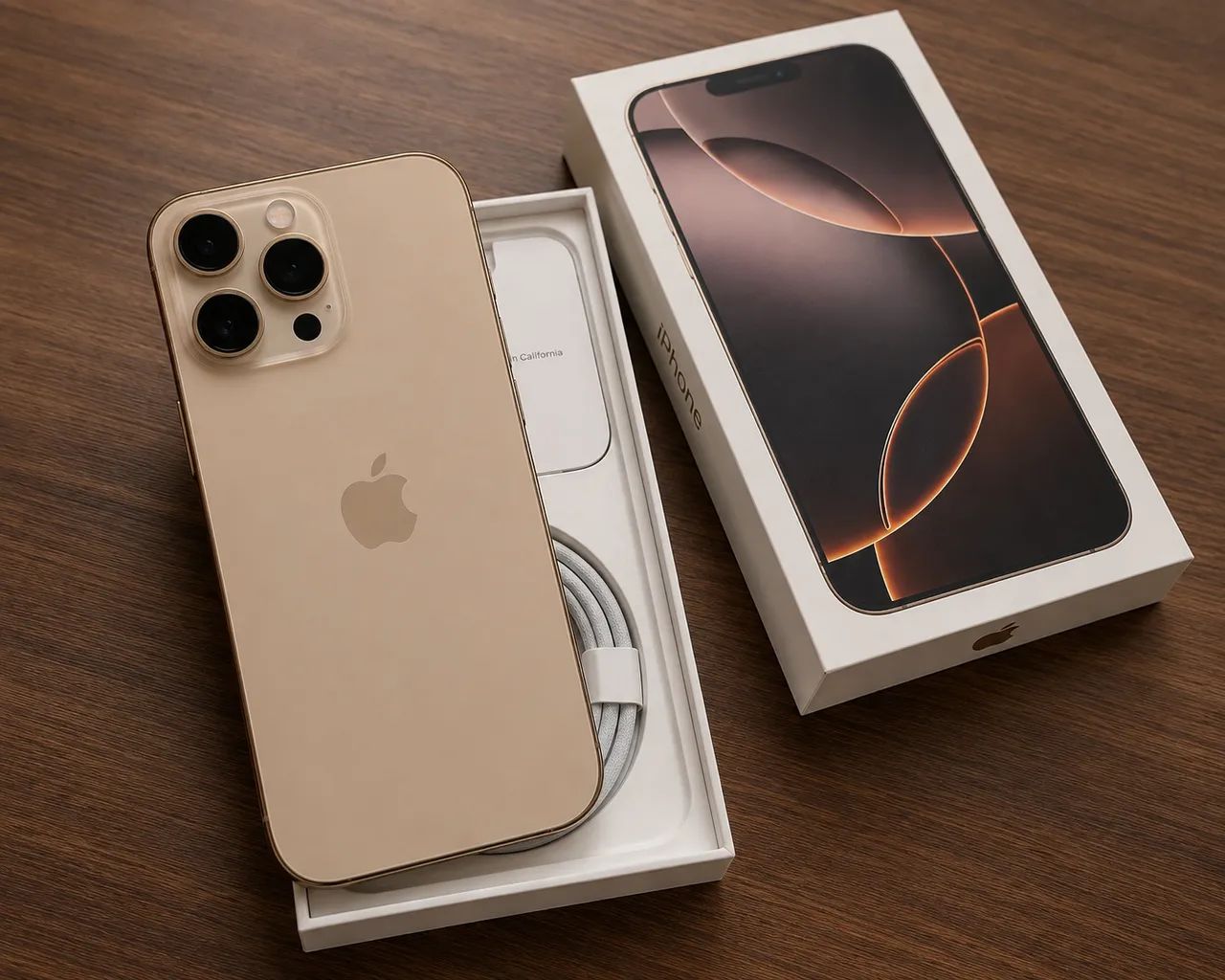  iPhone 16 Pro Max 256GB | Titânio Desert