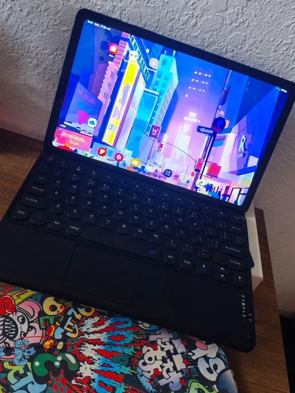 Tab S6 lite 128 GB + Capa + Teclado. - Foto 3