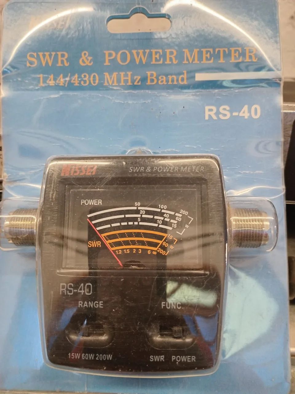 Radio Vhf e uhf medidor Swr & Power rs-40