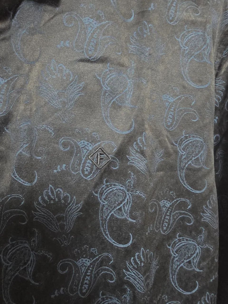 Camisa Social Forum Acetinada estampada - Foto 2