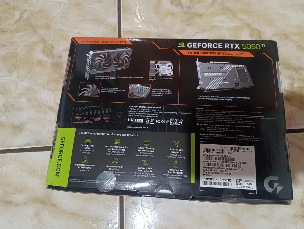 RTX 5060ti 8GB  - Foto 5