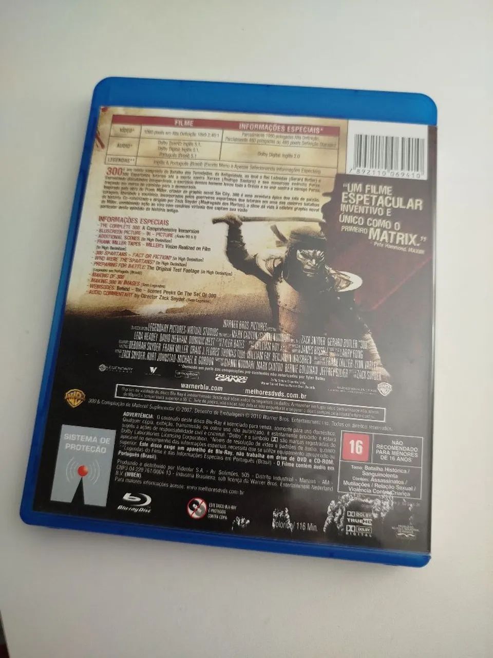 300 blu-ray original - Foto 3
