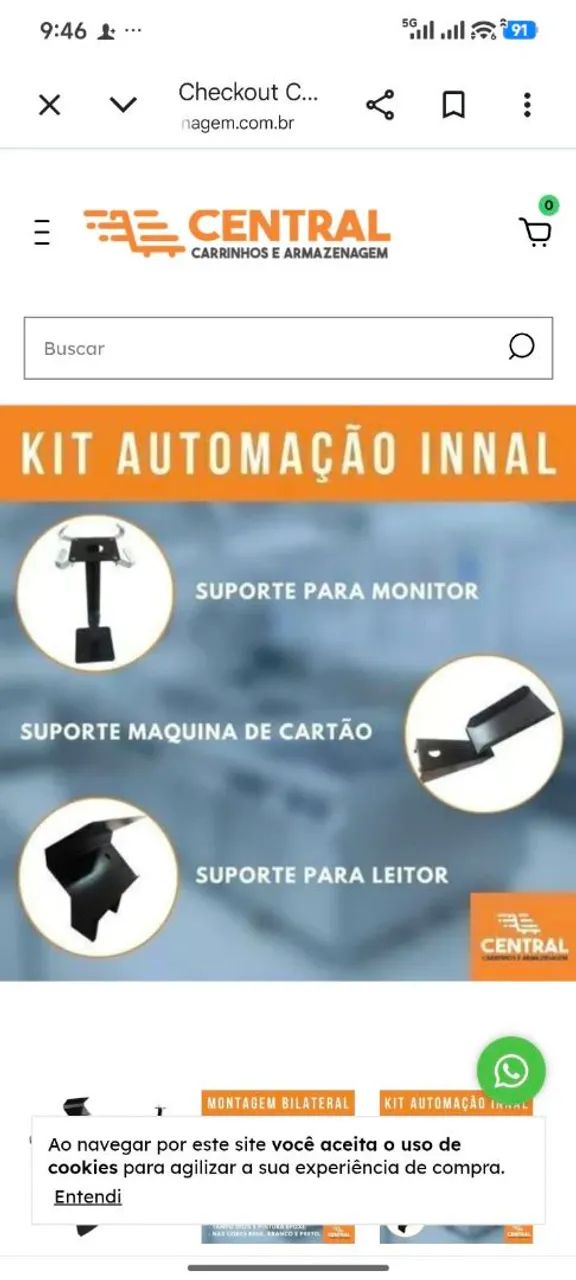 Check Out Preto Novo - 02 Metros  - Foto 4