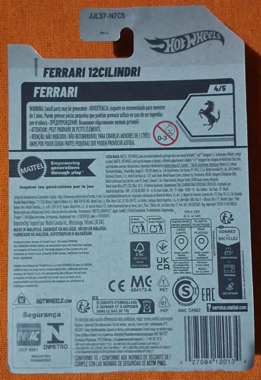Ferrari 12 Cilindri Azul - Foto 2