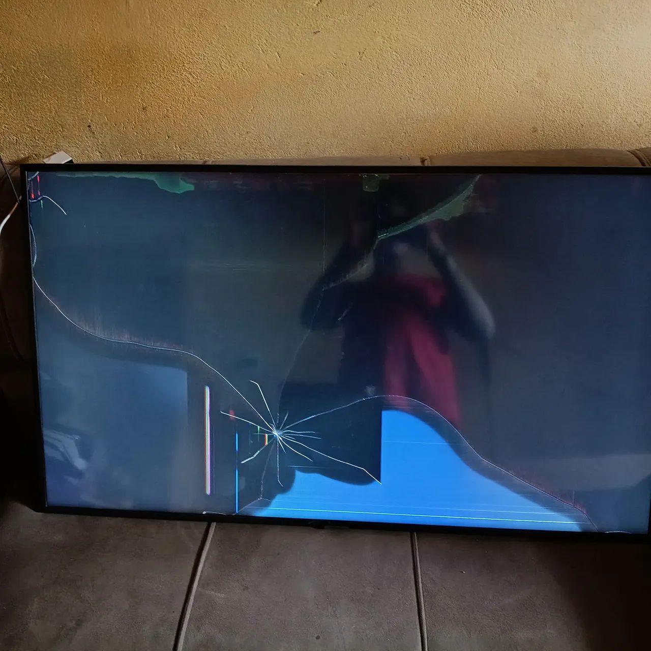 Tv Samsung 50 Polegadas display quebrado 