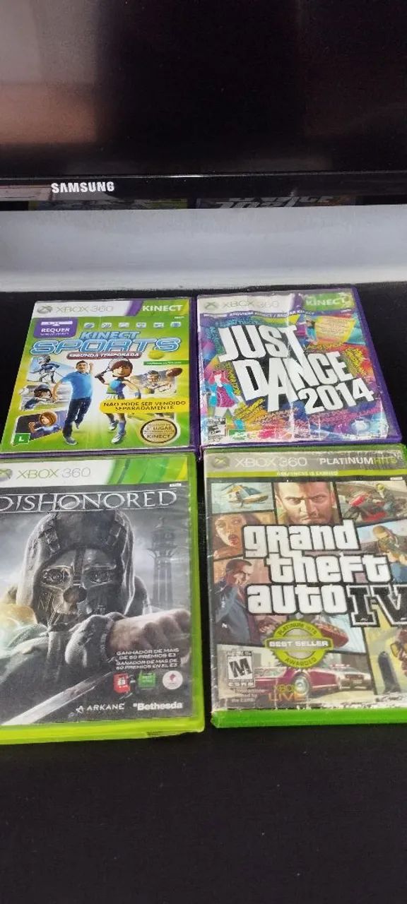 Jogos Xbox 360 original 
