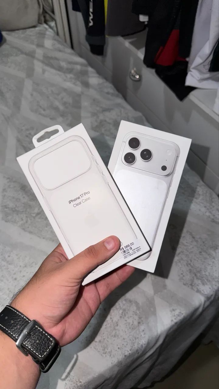 capa original apple iphone 17 pro seminova