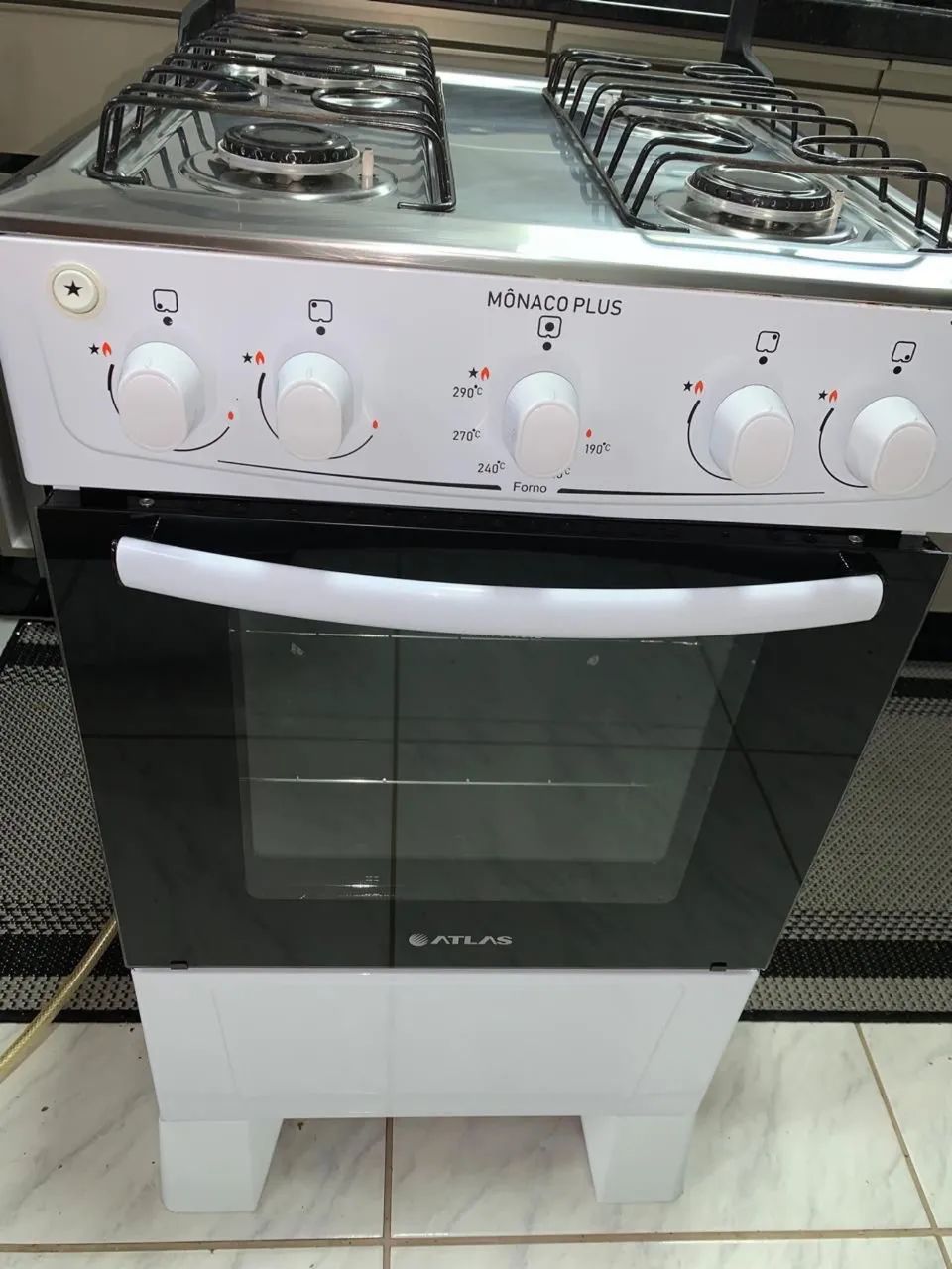 Fogão 4 Bocas Seminovo Automático- Entrego !  - Foto 4