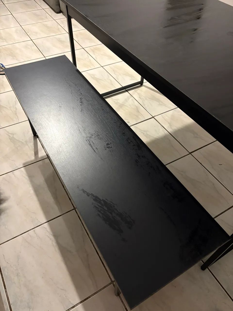 Mesa com banco