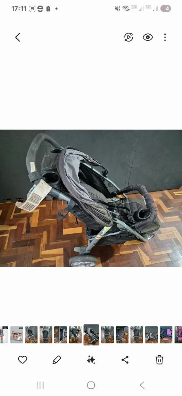 Carrinho de bebe gracco jogger - Foto 4