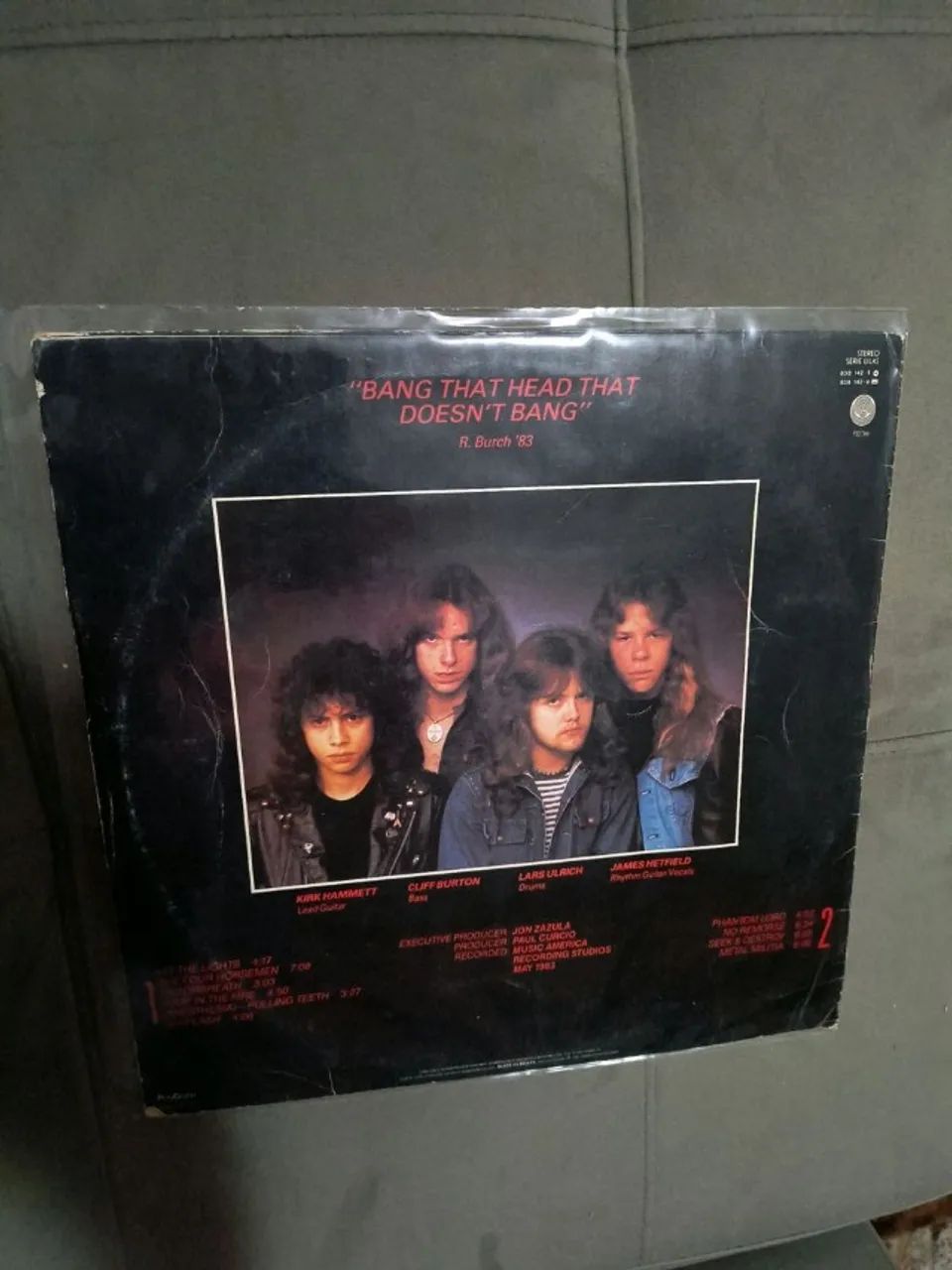 lp metallica kill 'em all - Foto 2