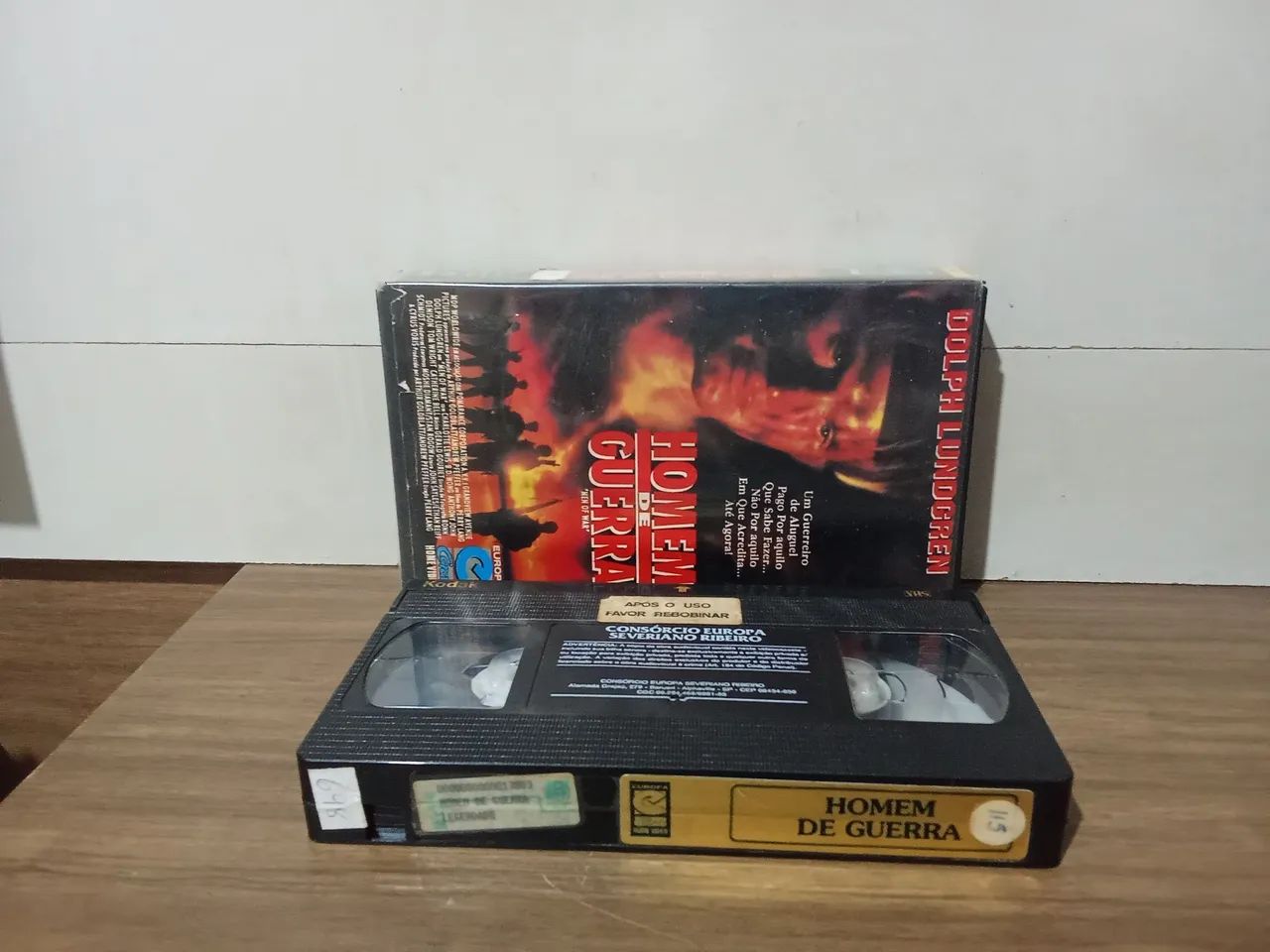 Vhs filme homem de guerra (legendado) - Foto 3