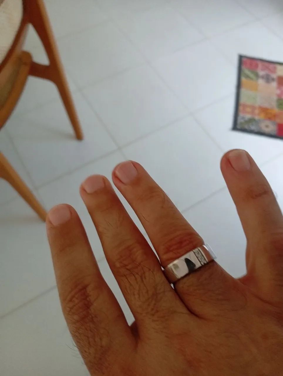 Anel masculino diamante  - Foto 2