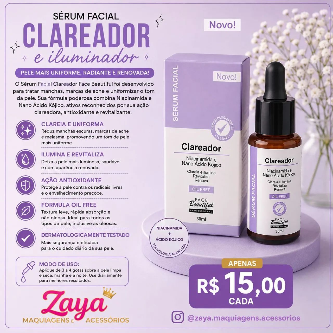 Zaya maquiagem e acessórios - Foto 3