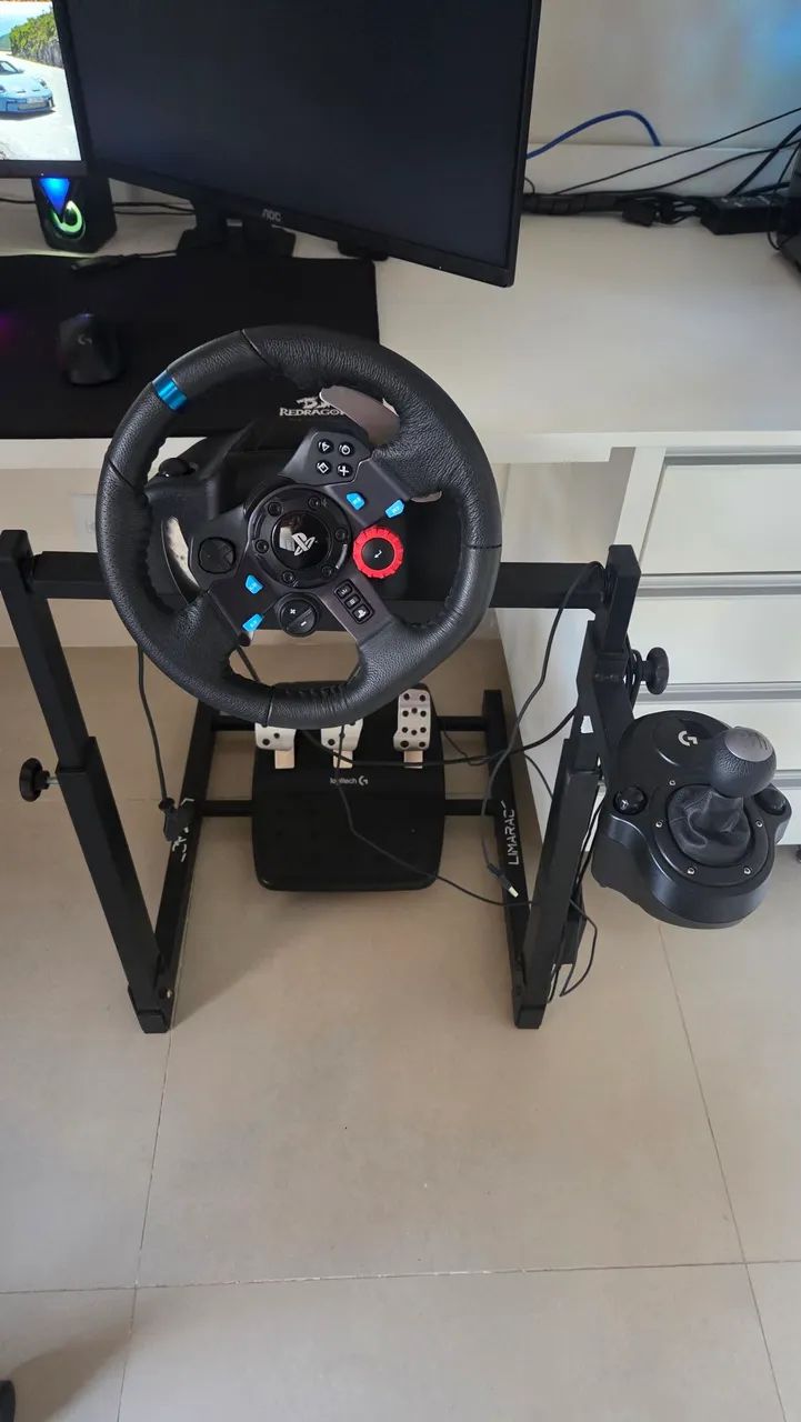 Volante Logitech G29 + cambio e suporte - Foto 4