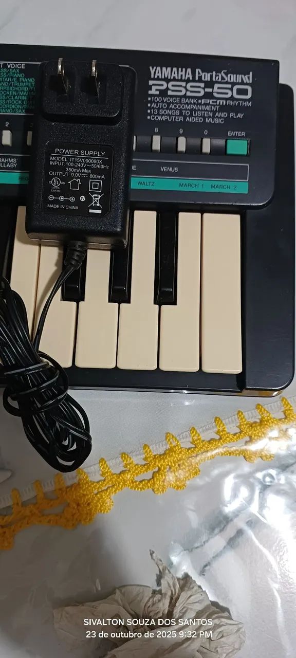TECLADO YAMAHA PSS-50 - Foto 3