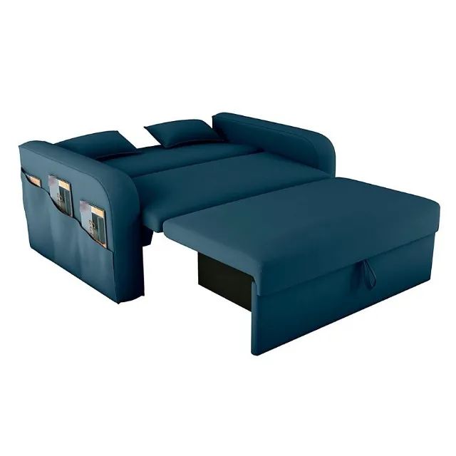 Sofá Cama Lady Dai 1,40m Linho (NOVO A PRONTA ENTREGA) - Foto 2