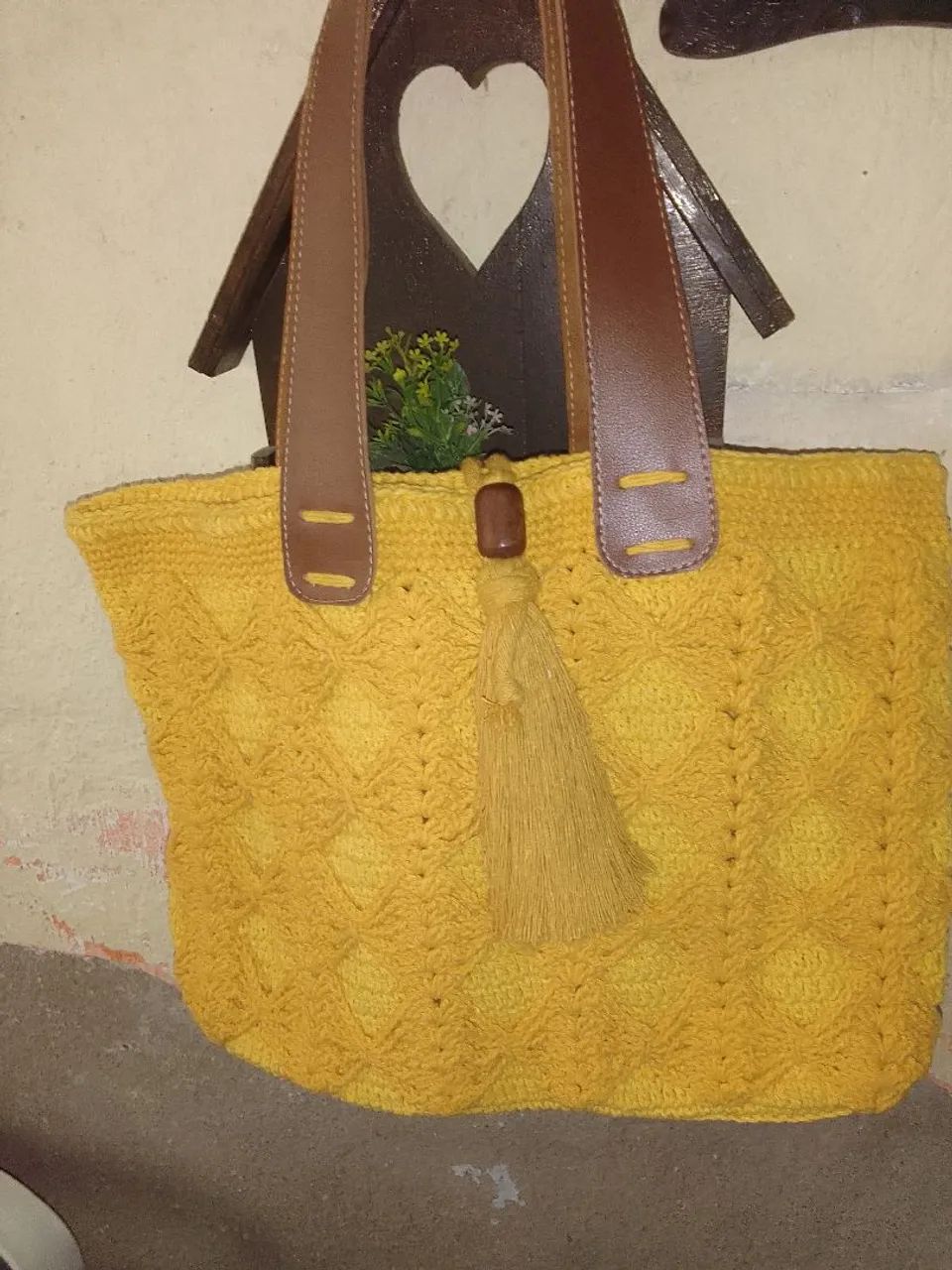 Bolsa de crochê  - Foto 3