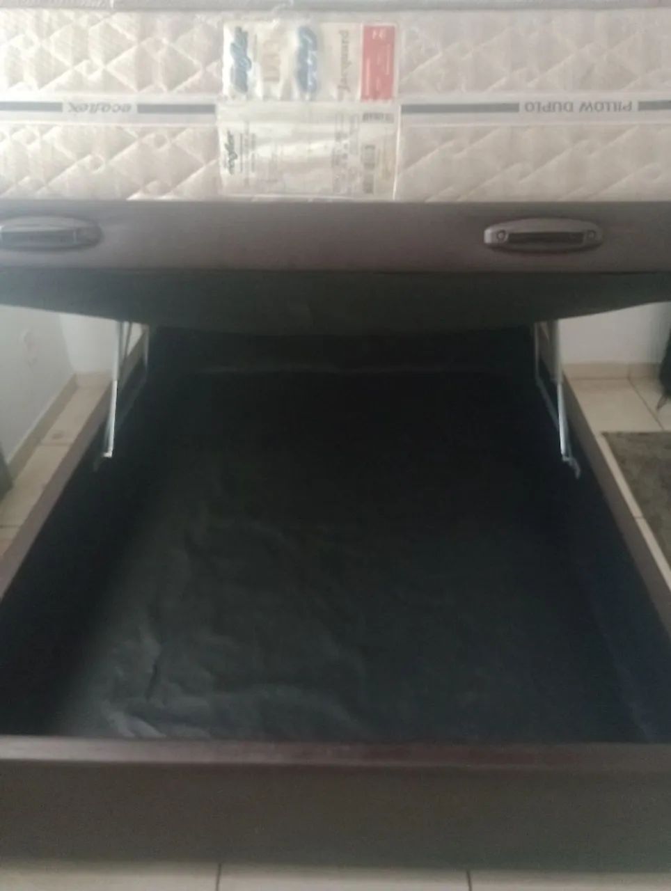 Cama Box com colchão e cabeceira - Foto 3