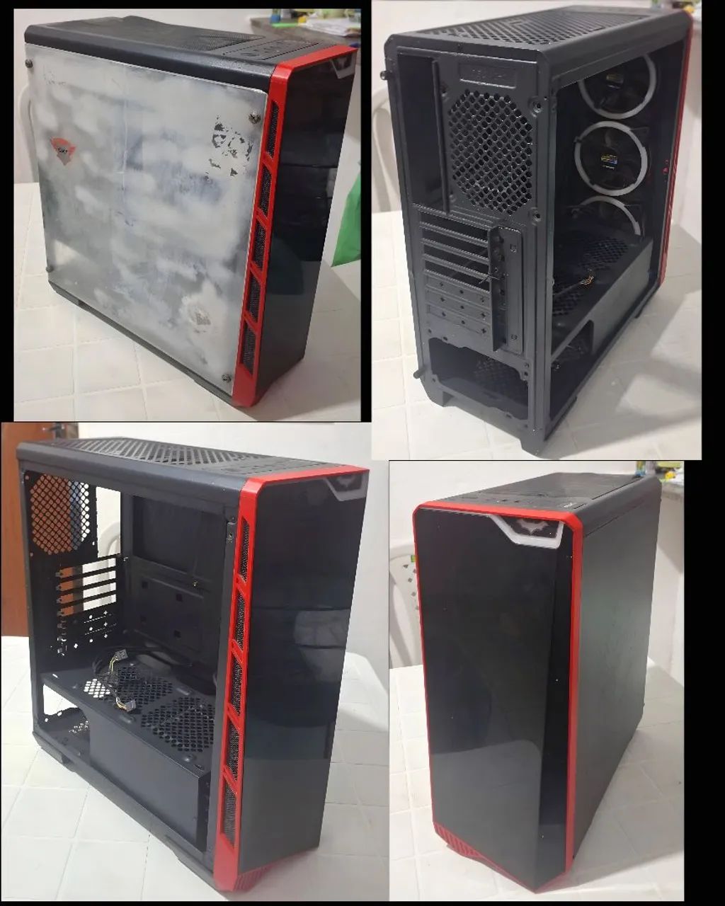 Processador AMD Ryzen 5 1600AF, Memória Ram 8Gb XPG e Gabinete Mid Tower com 3 Fans - Foto 5