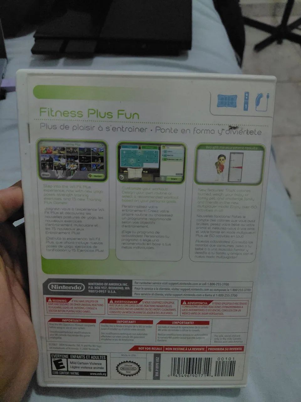 WII FIT PLUS - JOGO ORIGINAL - Foto 2