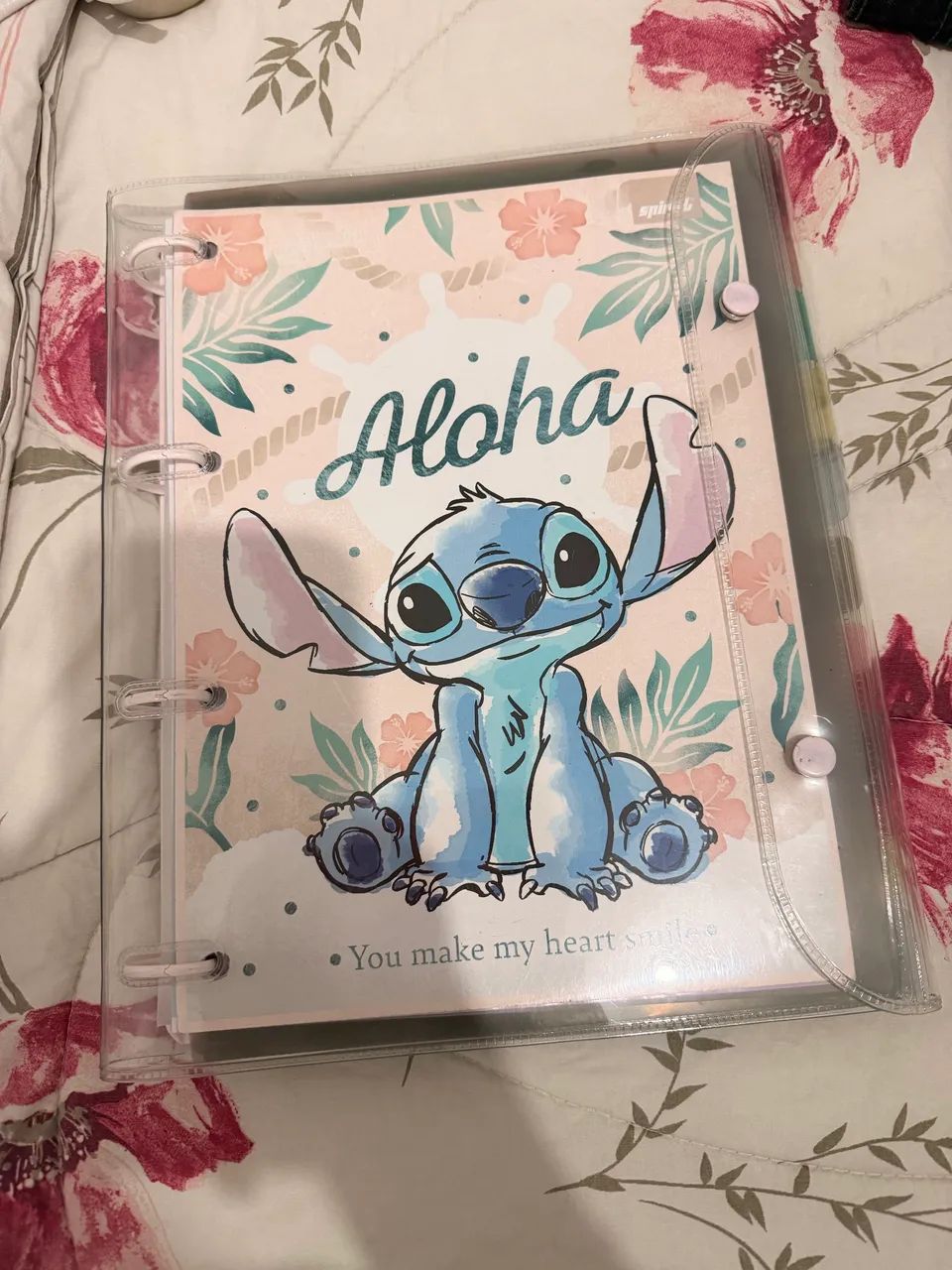 Fichário Stitch Novo