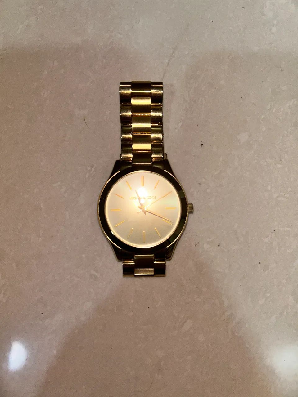 Relógio Michael Kors Original Dourado Feminino + Caixa - Foto 4