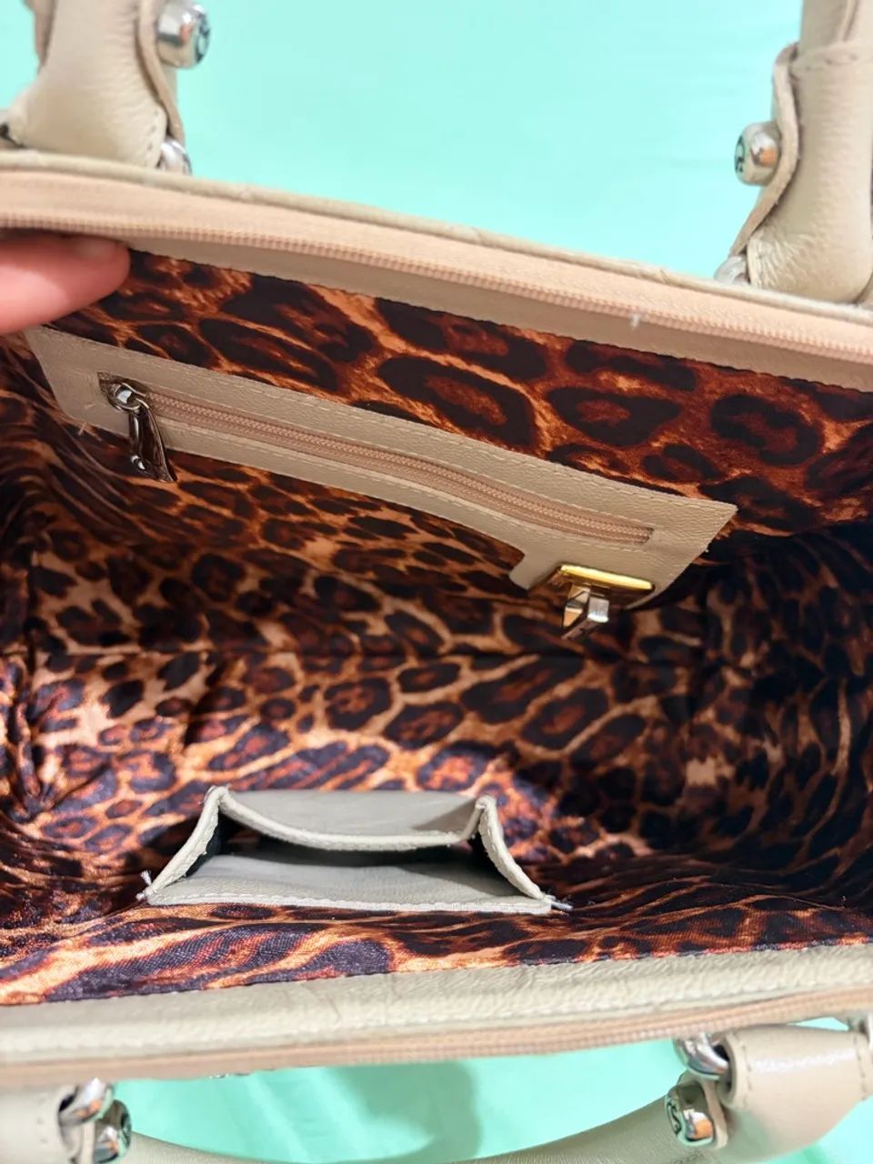 Bolsa de couro Carmen Steffens  - Foto 3