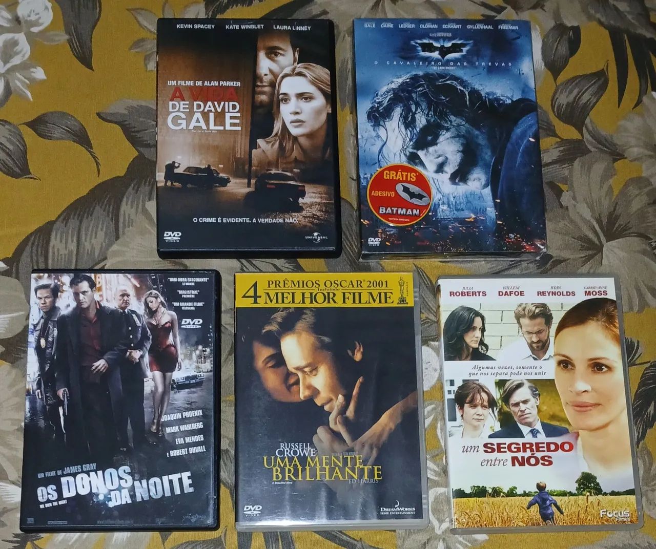 *LIQUIDAÇÃO* Lote de Dvds Filmes Vários Títulos (5 Dvds)