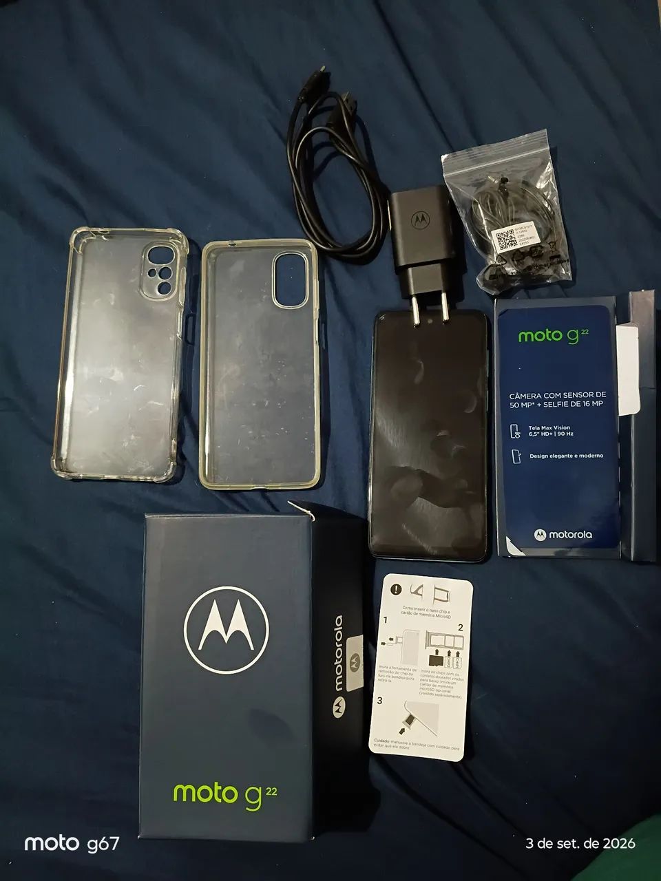 Smartphone motog22(Léia a descrição)