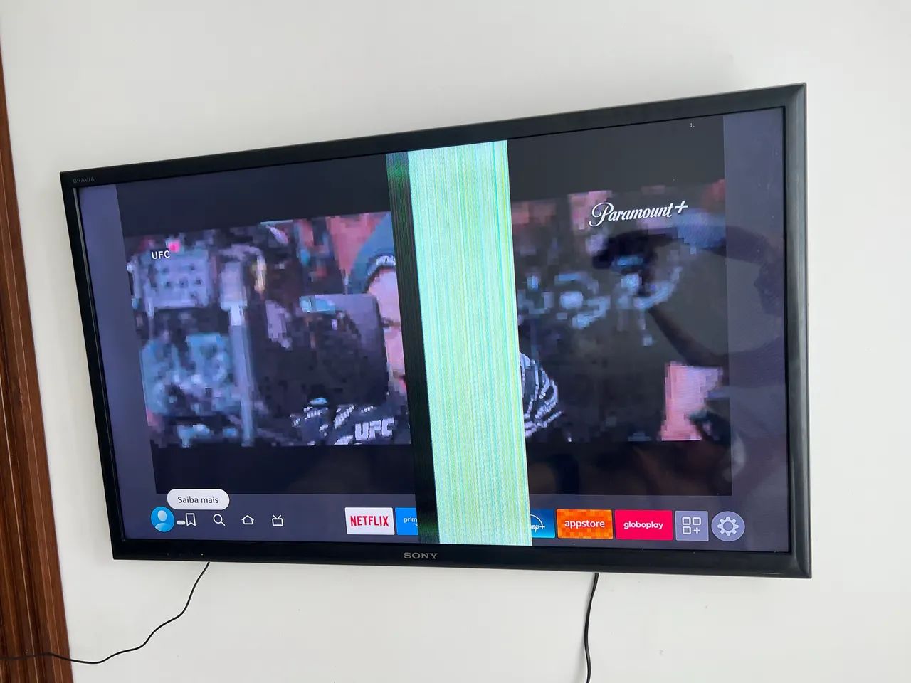 Vendo TV SONY 46 polegadas com defeito no display 