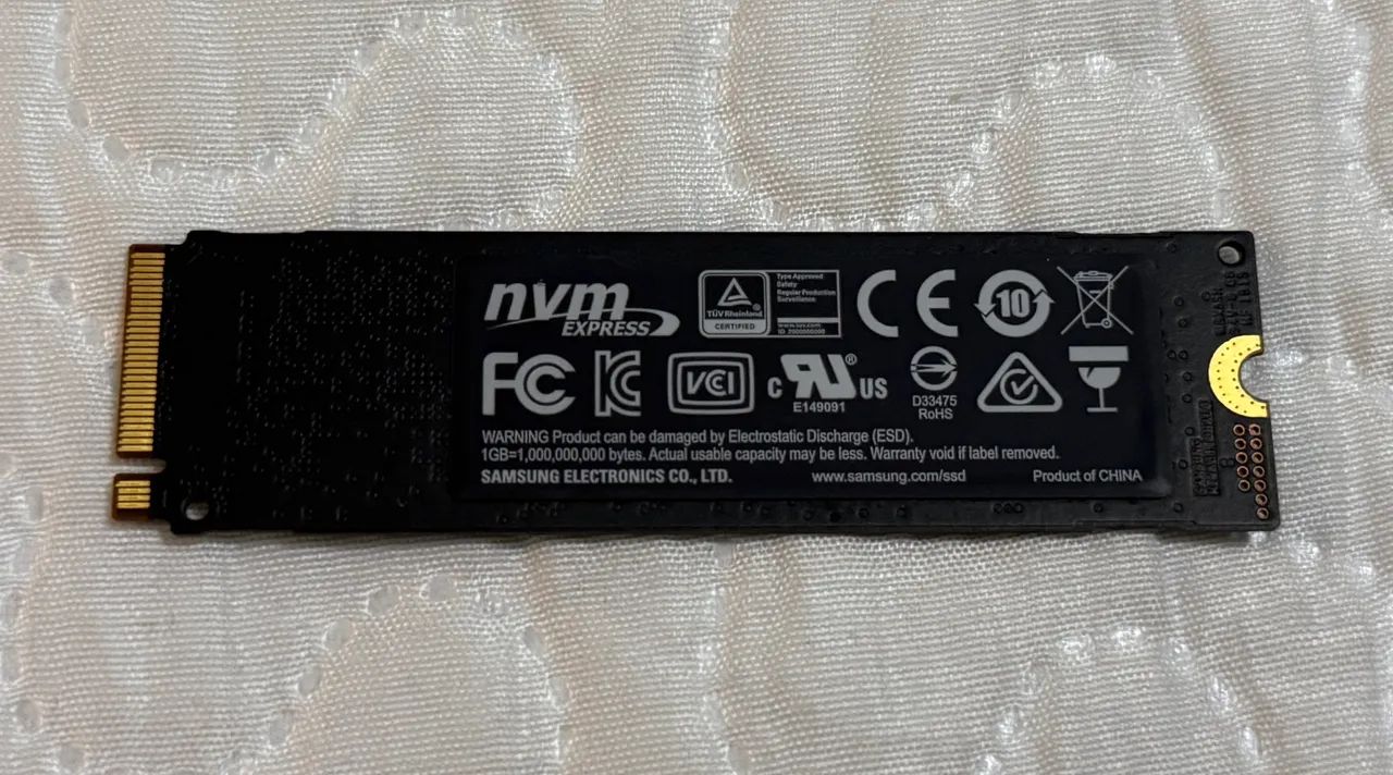 SSD NVME SAMSUNG 970 EVO 250GB - Foto 2