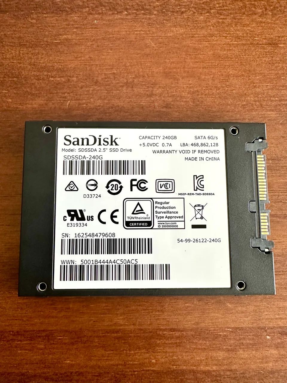 Ssd SanDisk 240Gb Alta Performance 6Gb/s, Mais Velocidade E Segurança - Foto 2