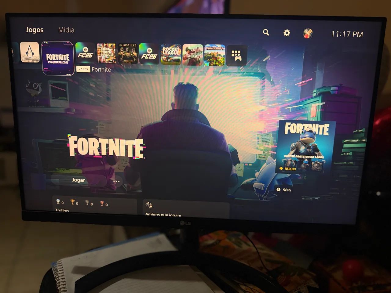 Monitor LG 24 Polegadas IPS Full HD 75Hz 24ML600M-B | HDMI | FreeSync - Foto 3