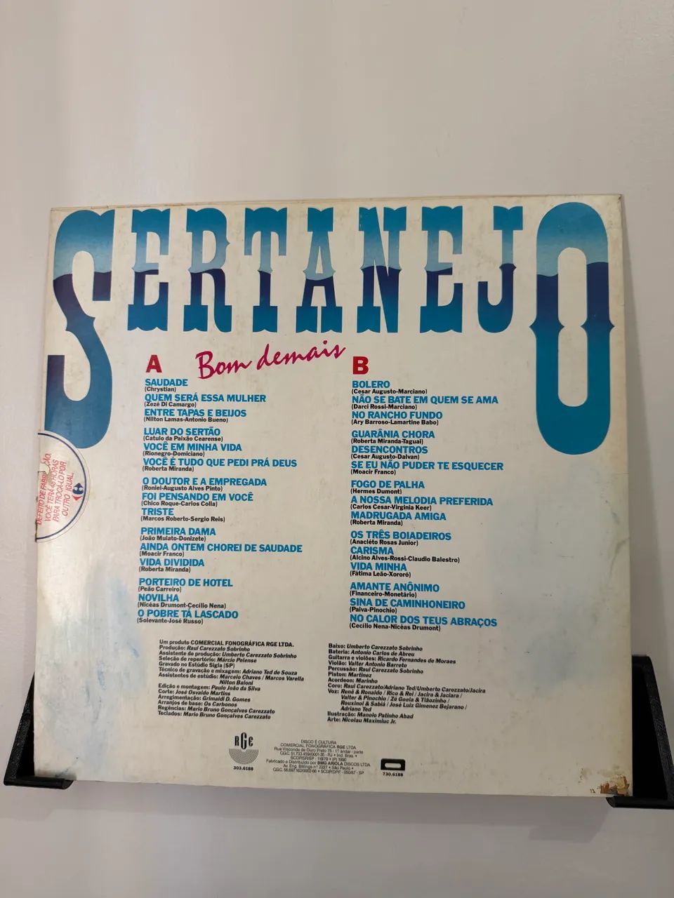 Disco de Vinil LP - Sertanejo Bom Demais - Foto 2