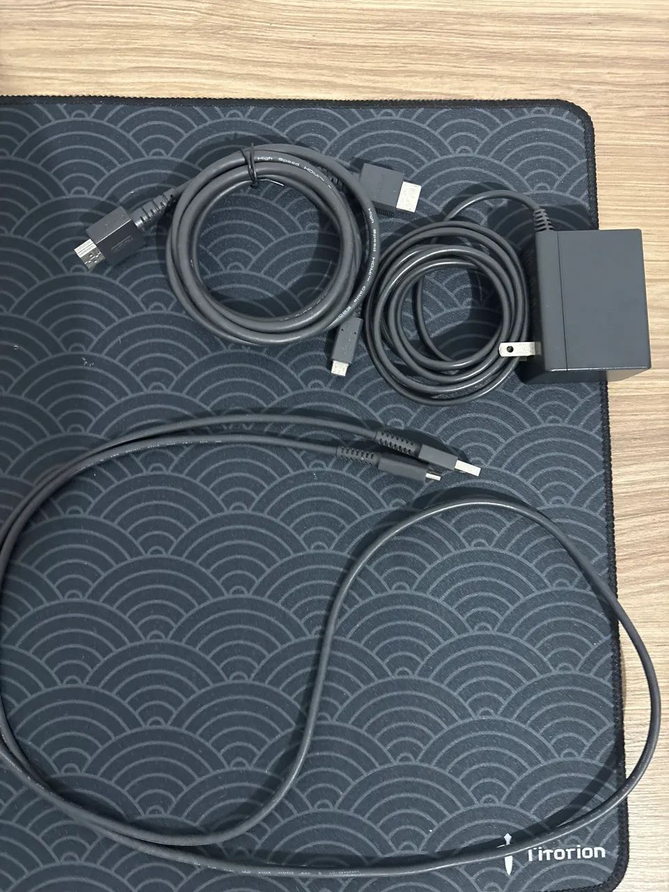 Nintendo switch com 256gb de armazenamento extra, jogo e perifericos - Foto 3