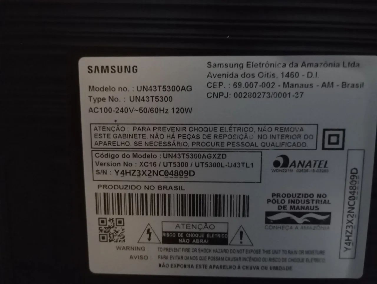 SMART tv SAMSUNG 43 polegadas  - Foto 3