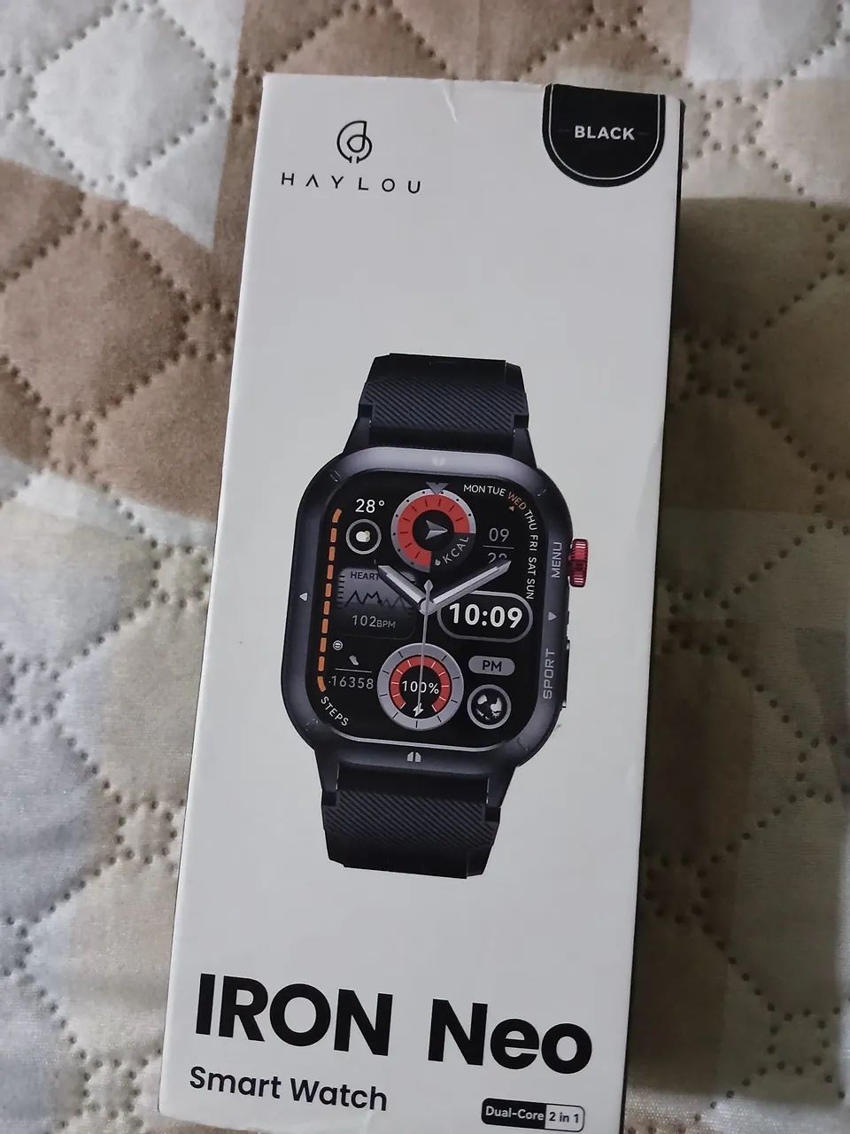Smartwatch HAYLOU IRON Neo ? NOVO!