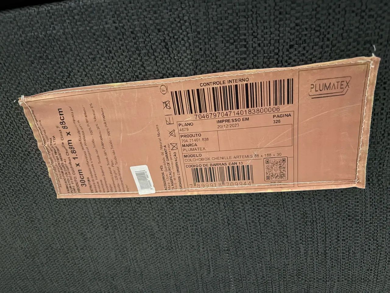 Cama box com colchão solteiro  - Foto 3